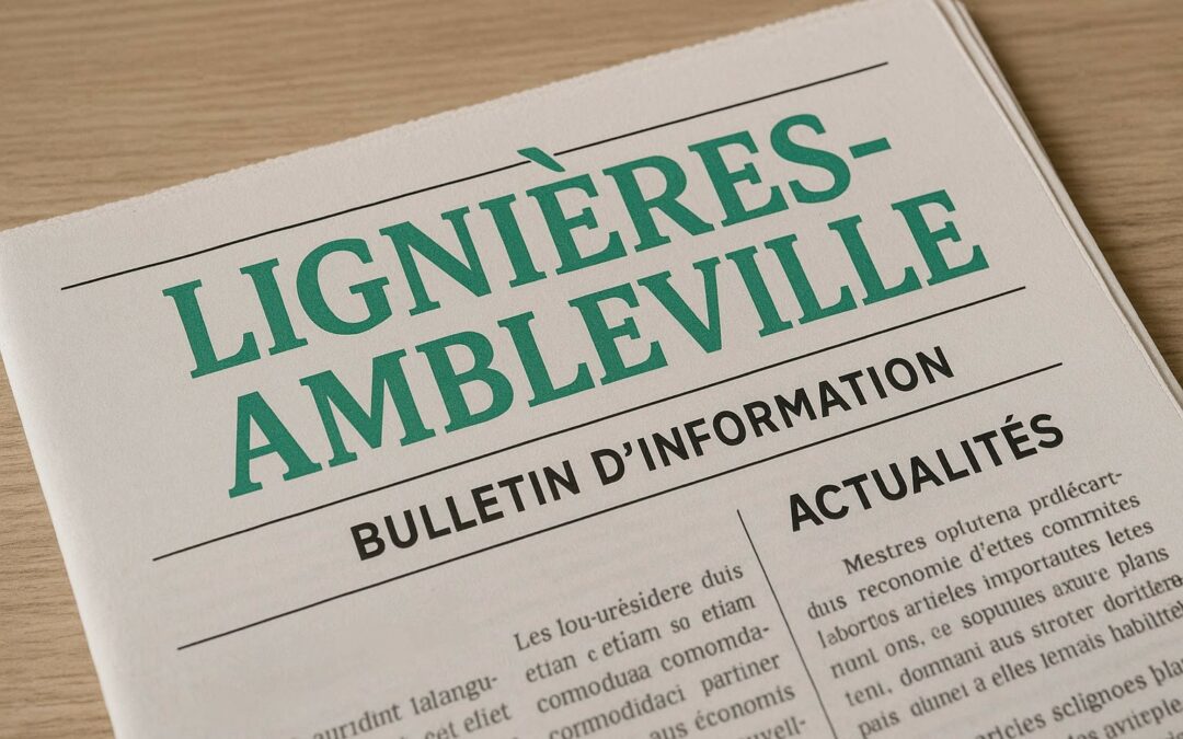 Bulletin d&rsquo;information – Avril 2025